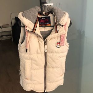 Superdry California Zip Vest Jacket /Gilet